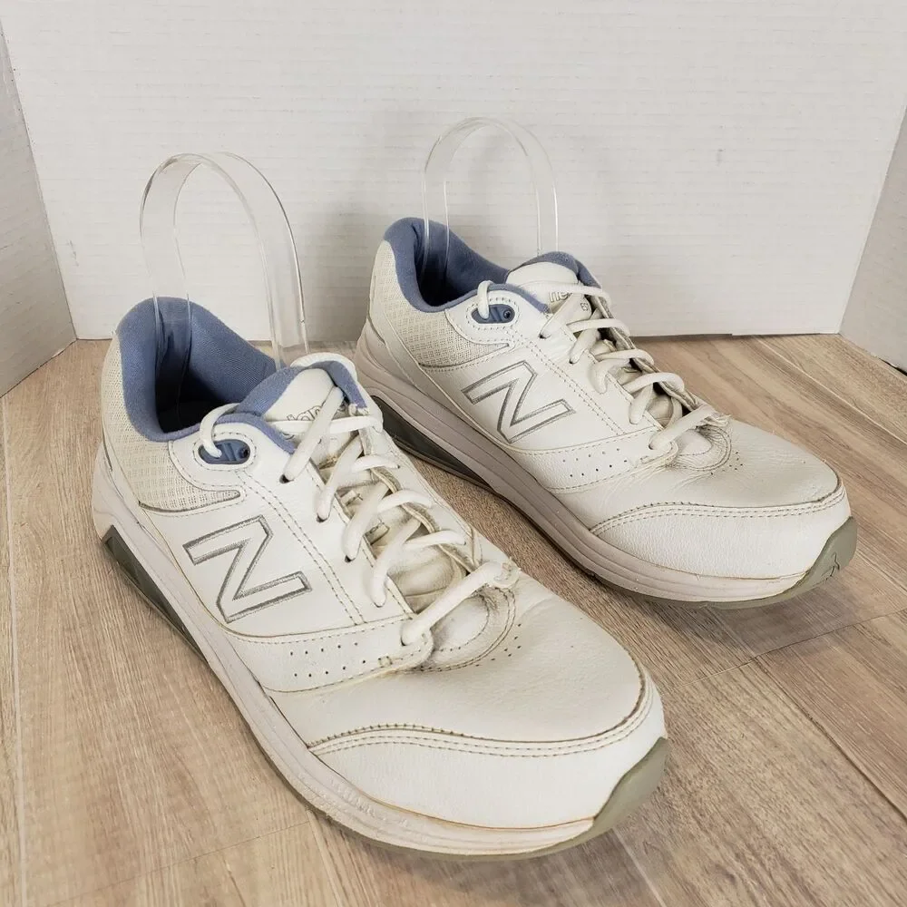 New Balance 928v3 White Leather Comfort Walking Shoes Mens Size 10